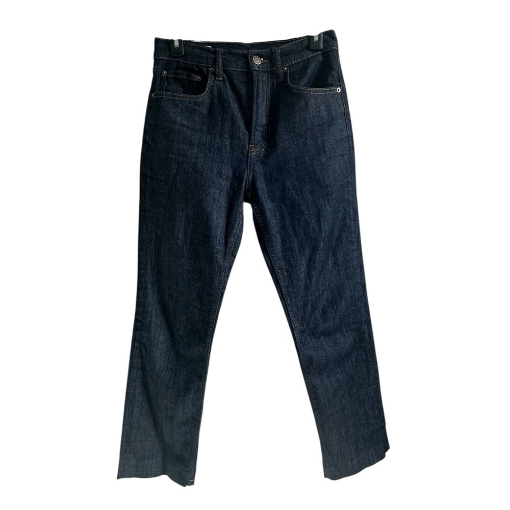 Zara women’s Dark Blue Straight Jeans